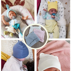 Soft Cotton Newborn Beanie