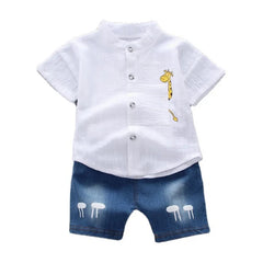 Summer Toddler Boys' Casual Shorts Set