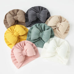 Bowknot Knitted Baby Turban