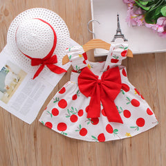 Cute Fruit Print Dress