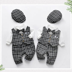 Dapper Plaid Gentleman Set