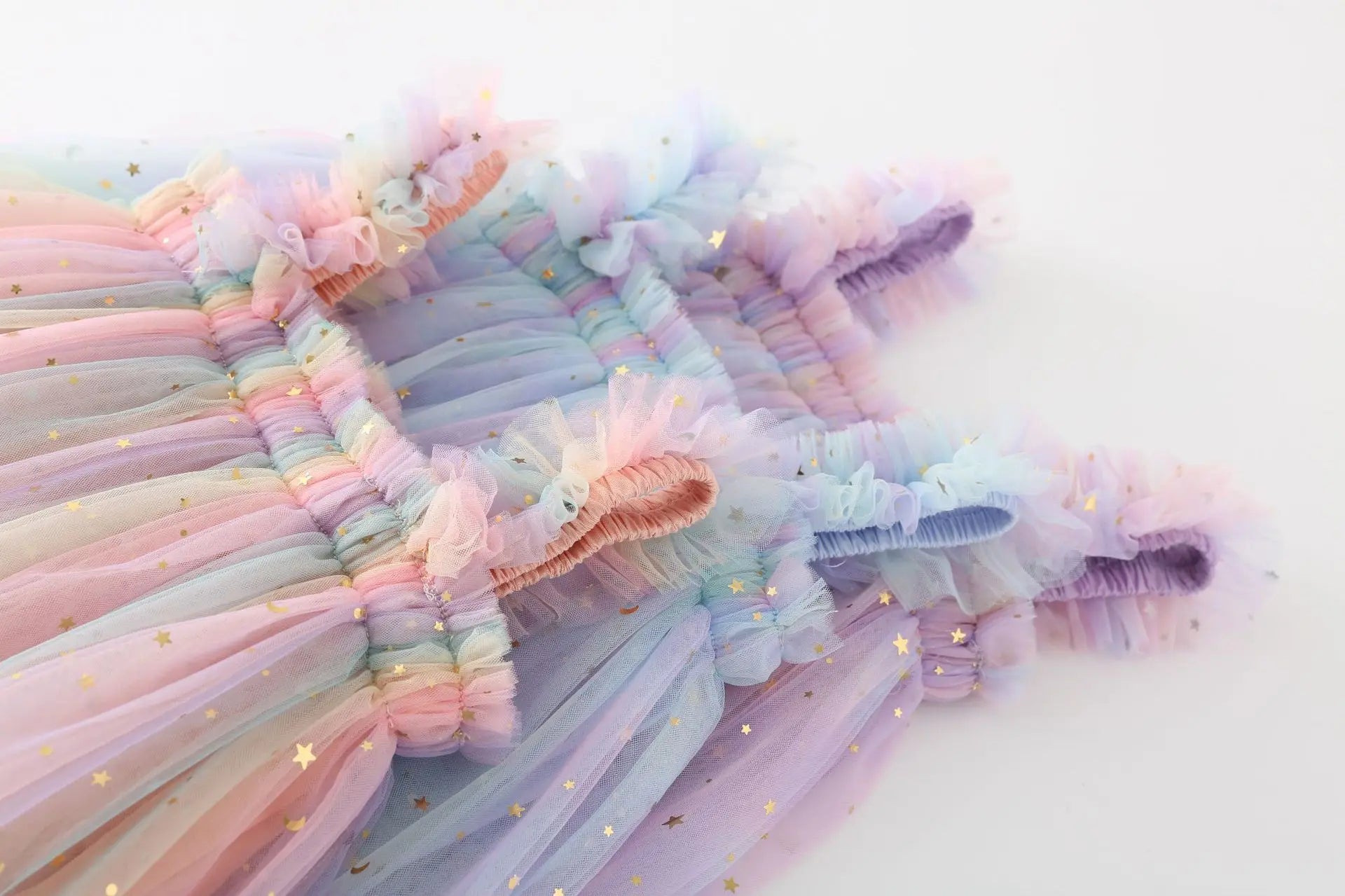 Rainbow Unicorn Tulle Princess Dress