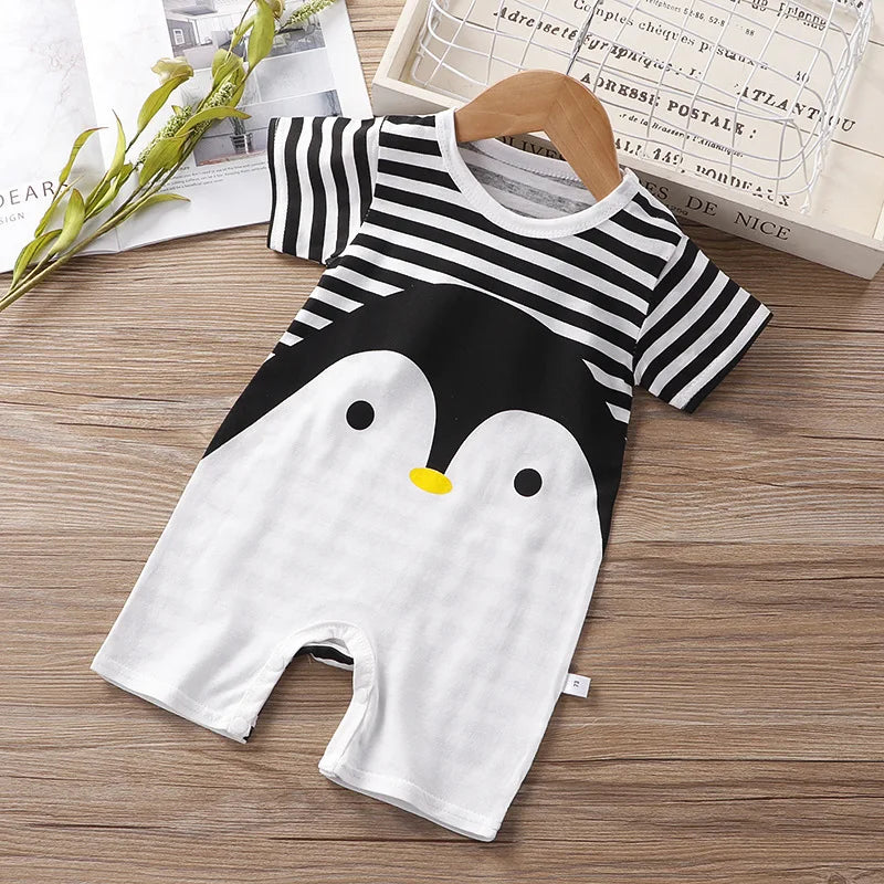 Minimalist Print Baby Onesie  High Quality